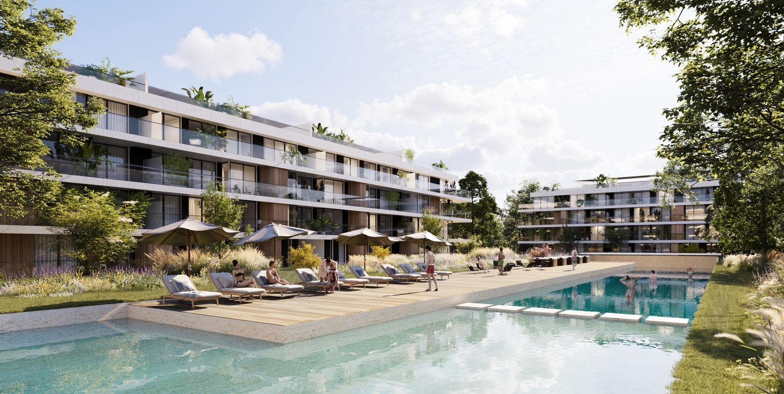 Apartment for SALE in TAO PARQUE: 2-room unit with balcony and garage, 2nd floor
