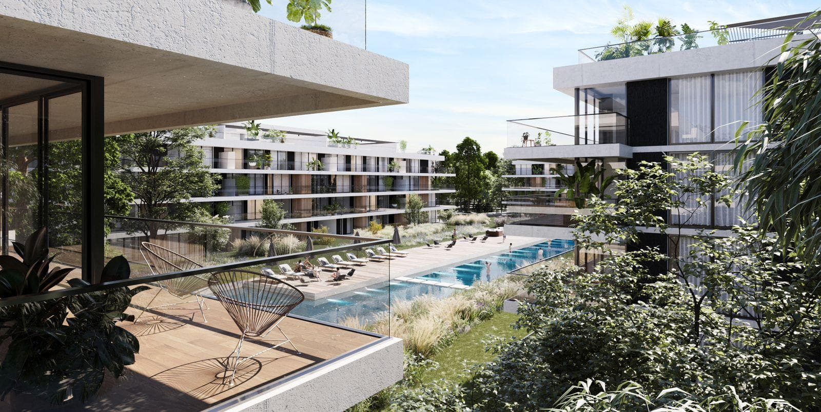 Apartment for SALE in TAO PARQUE: 2-room unit with balcony and garage, 2nd floor