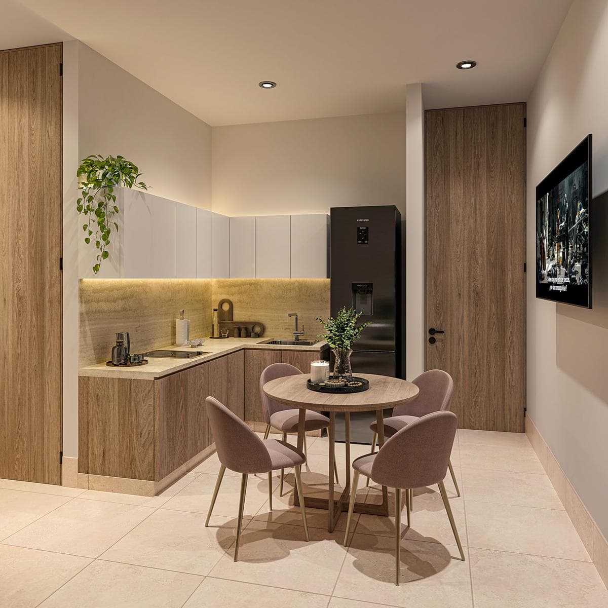 University apartments for sale with amenities across from Anáhuac in Country Club, Mérida