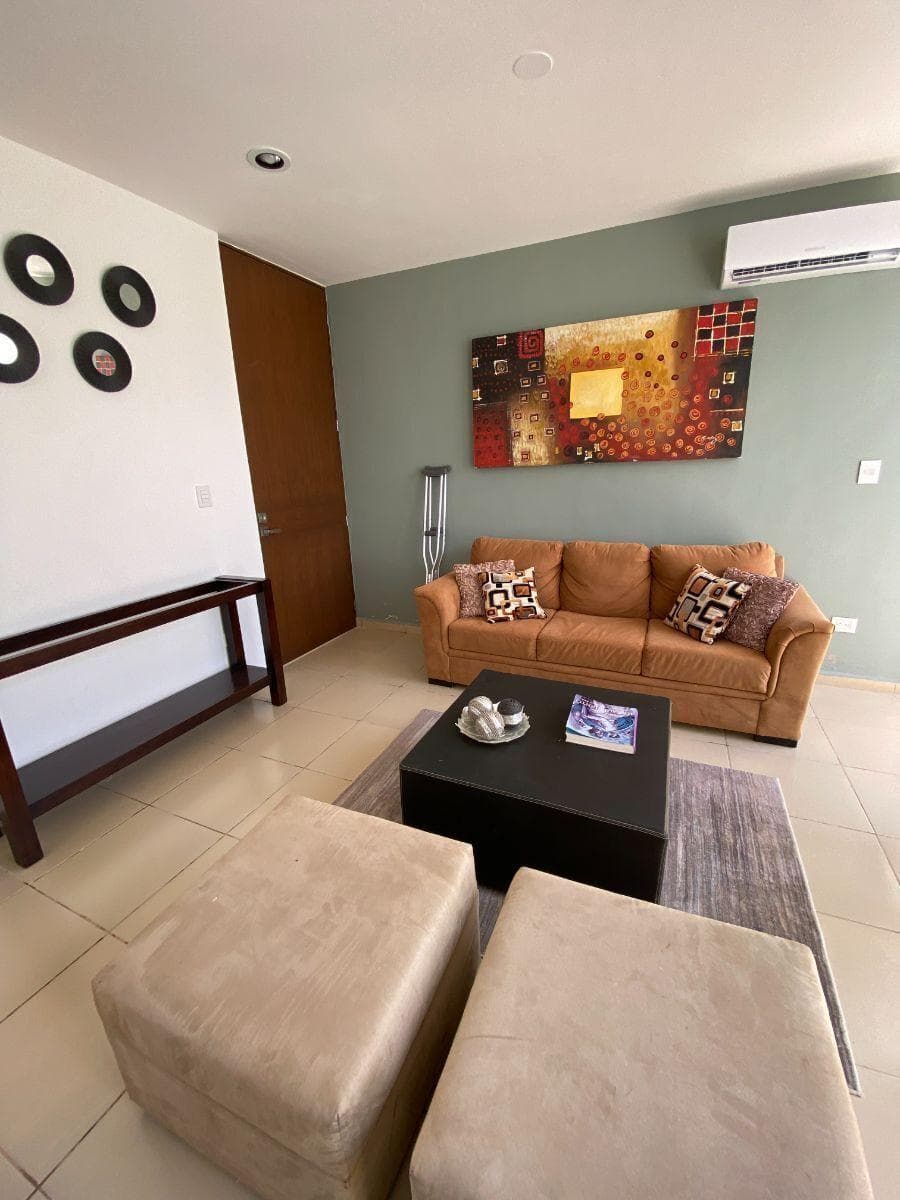 House in a gated community with amenities in Conkal, Mérida
