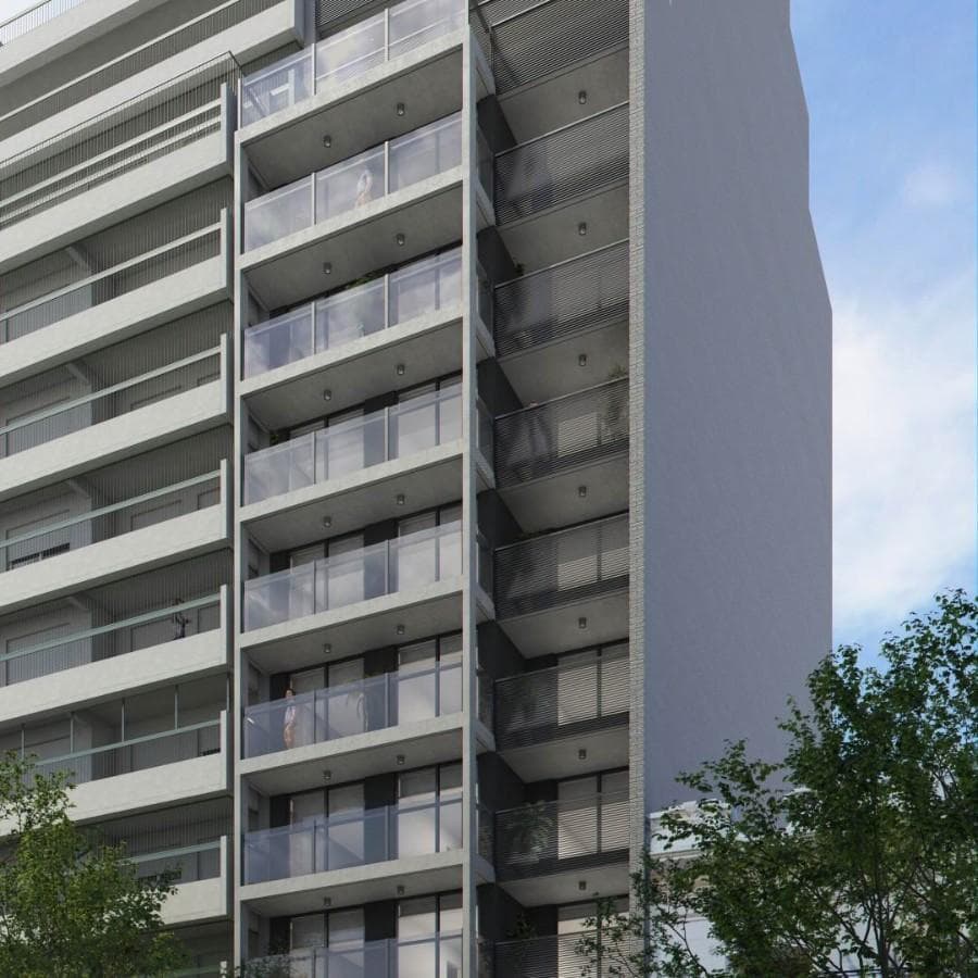 FOR SALE - 2-bedroom apartment with a patio - Downtown, Rosario.