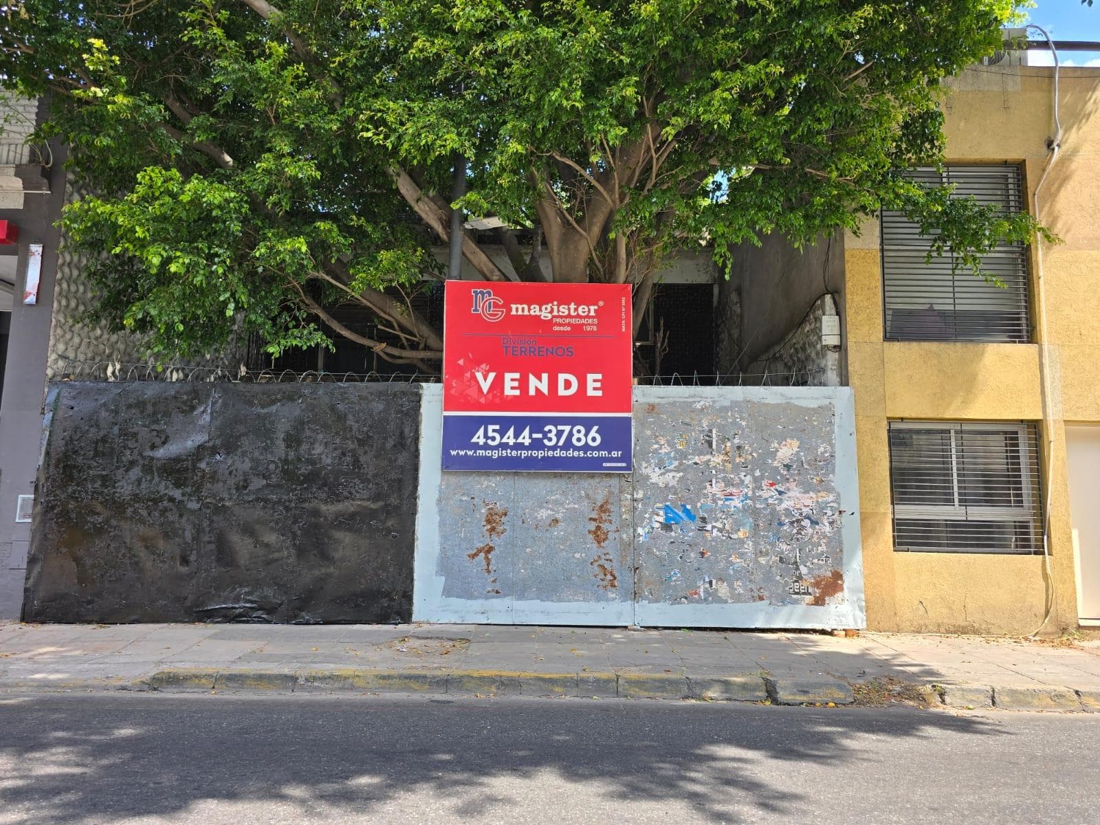 Lot measuring 8.70 x 34. 3400 Galván. Villa Urquiza