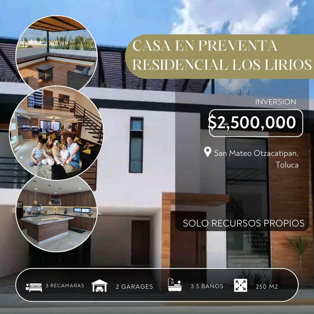 House for Pre-Sale San Diego de los Padres, San Mateo Otzacatipan