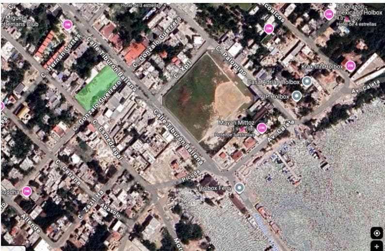 LAND FOR SALE IN HOLBOX WITH COMMERCIAL ZONING