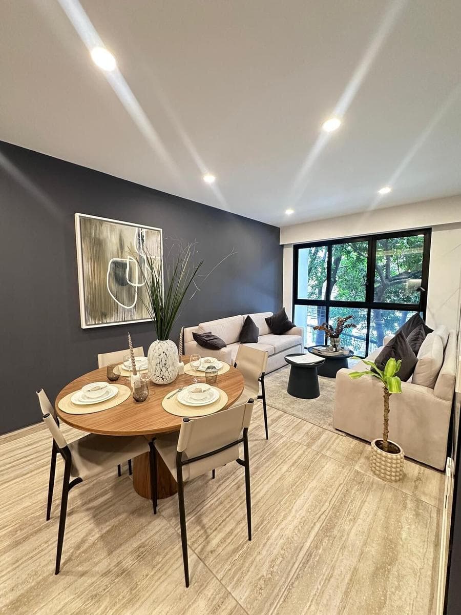Apartment with a 2.8 m² balcony for sale on Av. Coyoacán, Acacias.
