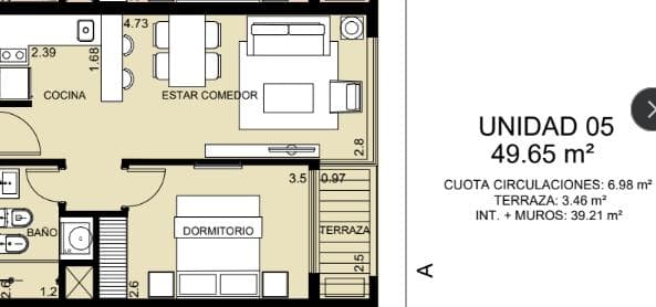1-Bedroom Apartment for Rent - Playa Brava
