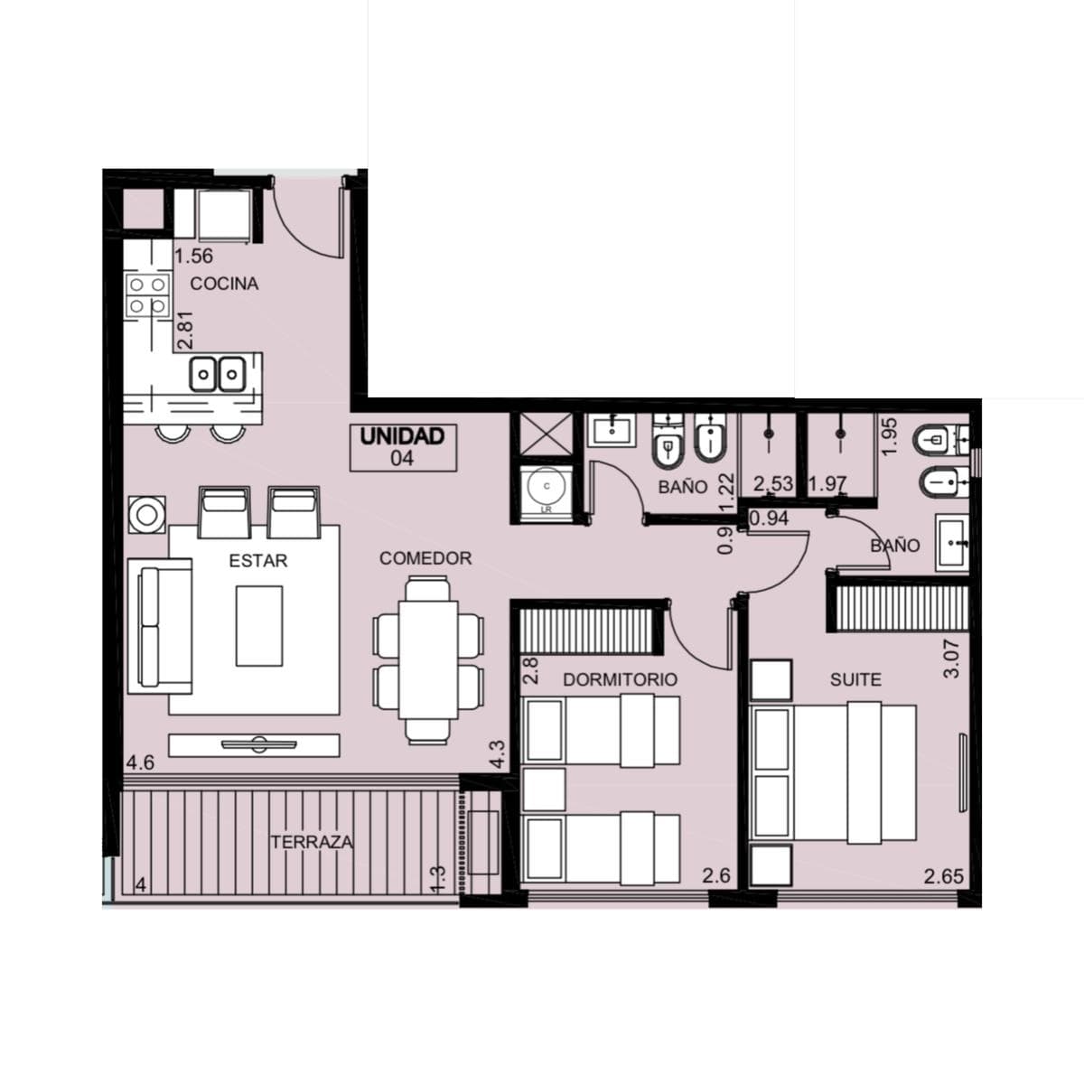 Apartment for Sale in Pozo: 2 Bedrooms, 2 Bathrooms - Playa Brava