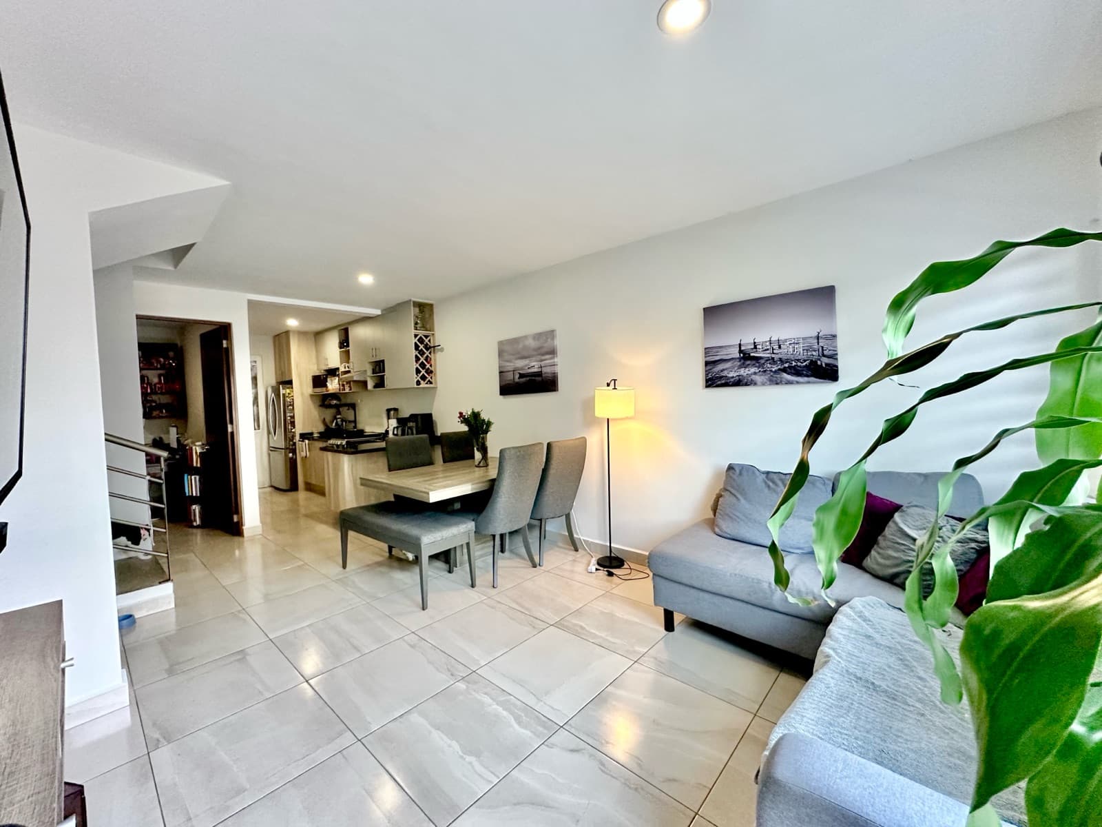 Brand-new 3-bedroom house with a rooftop garden, pool, and security