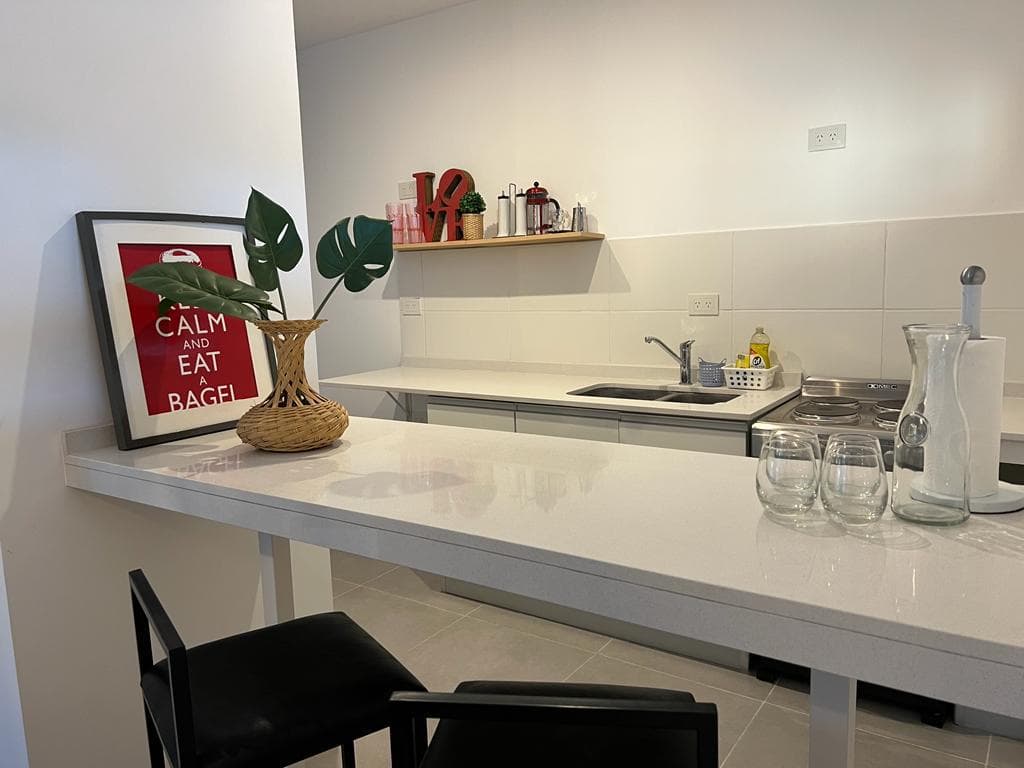 Ground-floor apartment in Altos del Encuentro with a garden