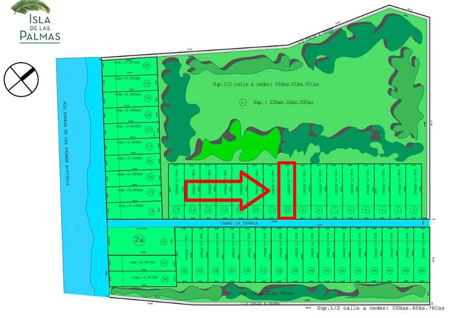 Land for Sale in Islas de las Palmas - Rio Parana de las Palmas Exit
