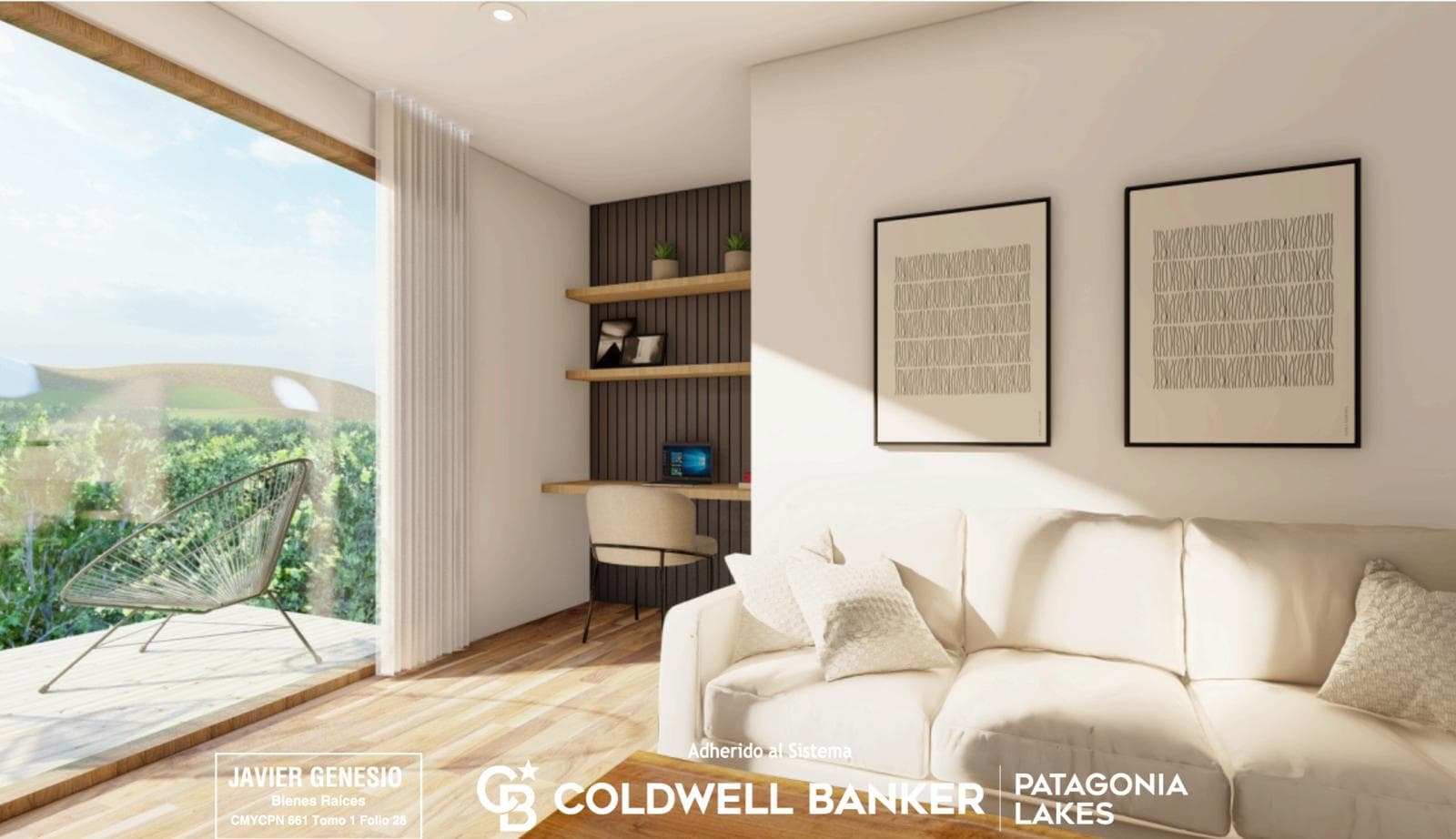 For Sale: 61 m² Apartment in Villa La Angostura, Unit D5, Balcón de la Bahía Complex, Manzano