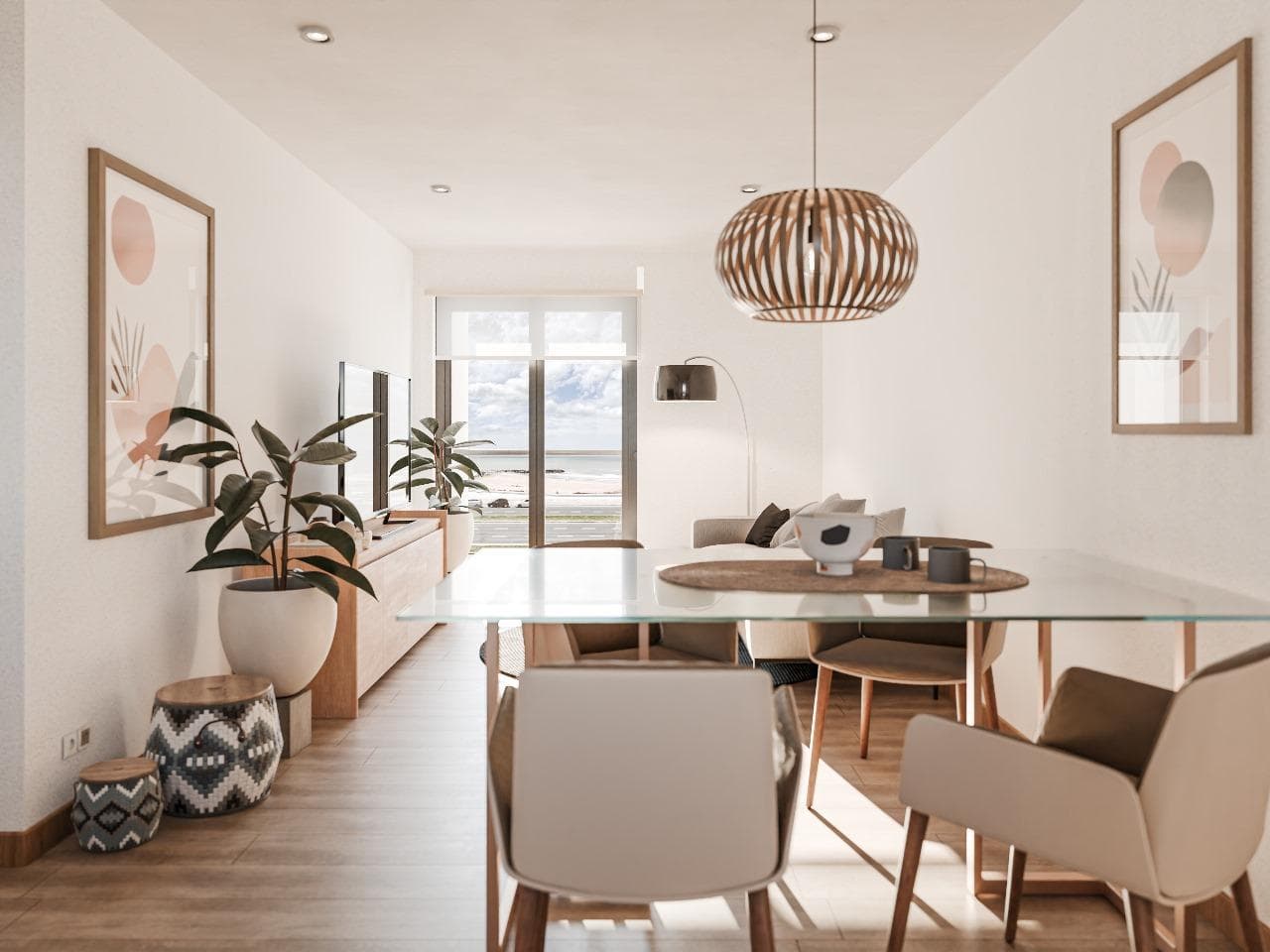 For Sale - 2-room apartment facing the street with an ocean view - Constitución Neighborhood
