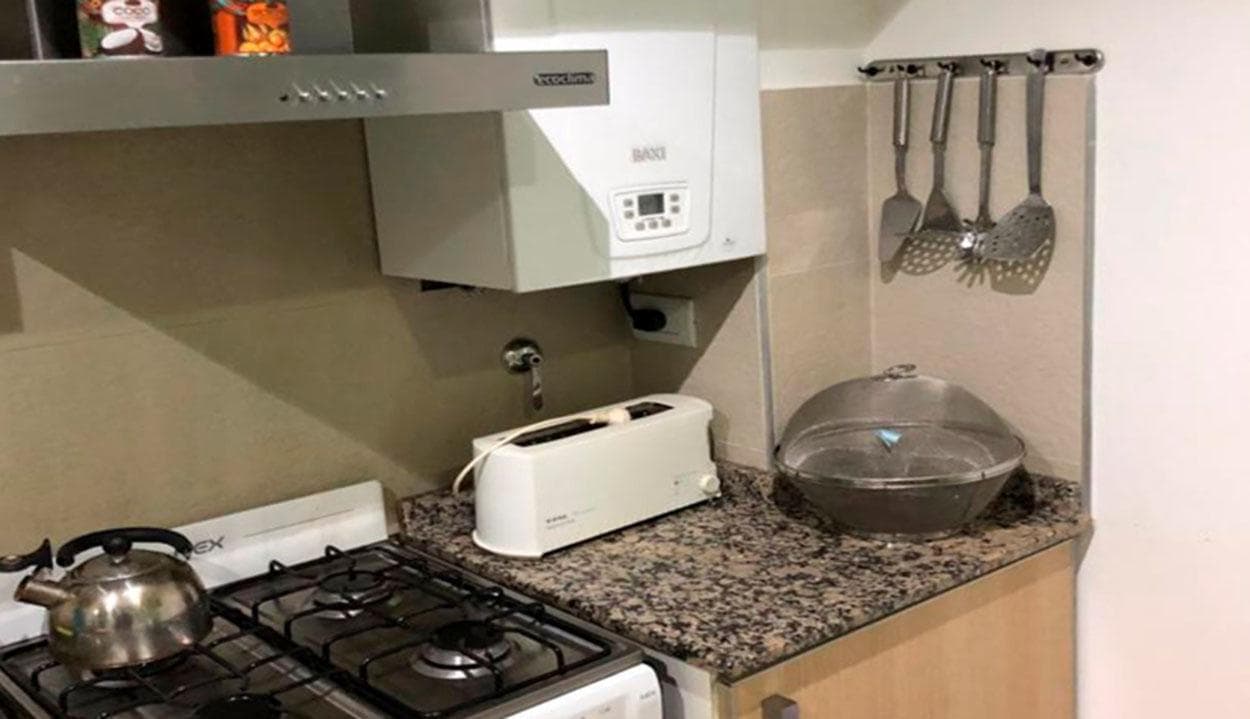 For Sale WITH RENTAL INCOME: Studio Apartment with Balcony and Parking Space in Pilar (Rent Starts Feb. 27)