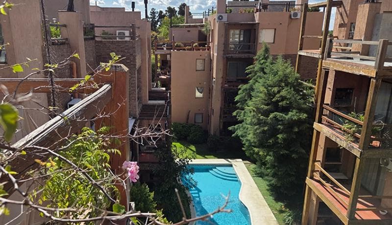 For Sale WITH RENTAL INCOME: Studio Apartment with Balcony and Parking Space in Pilar (Rent Starts Feb. 27)