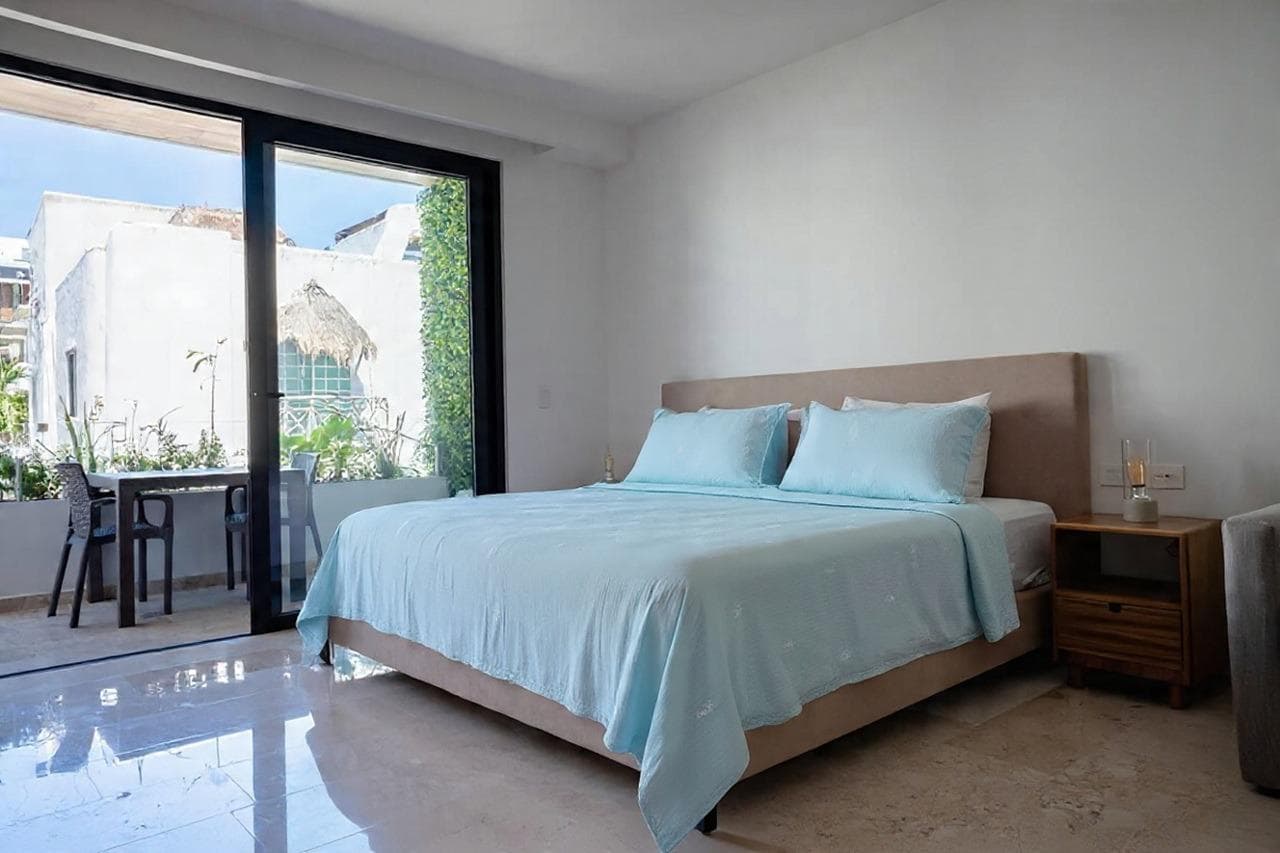 Furnished Studio for Rent with Ocean View | Coco Beach, Playa del Carmen