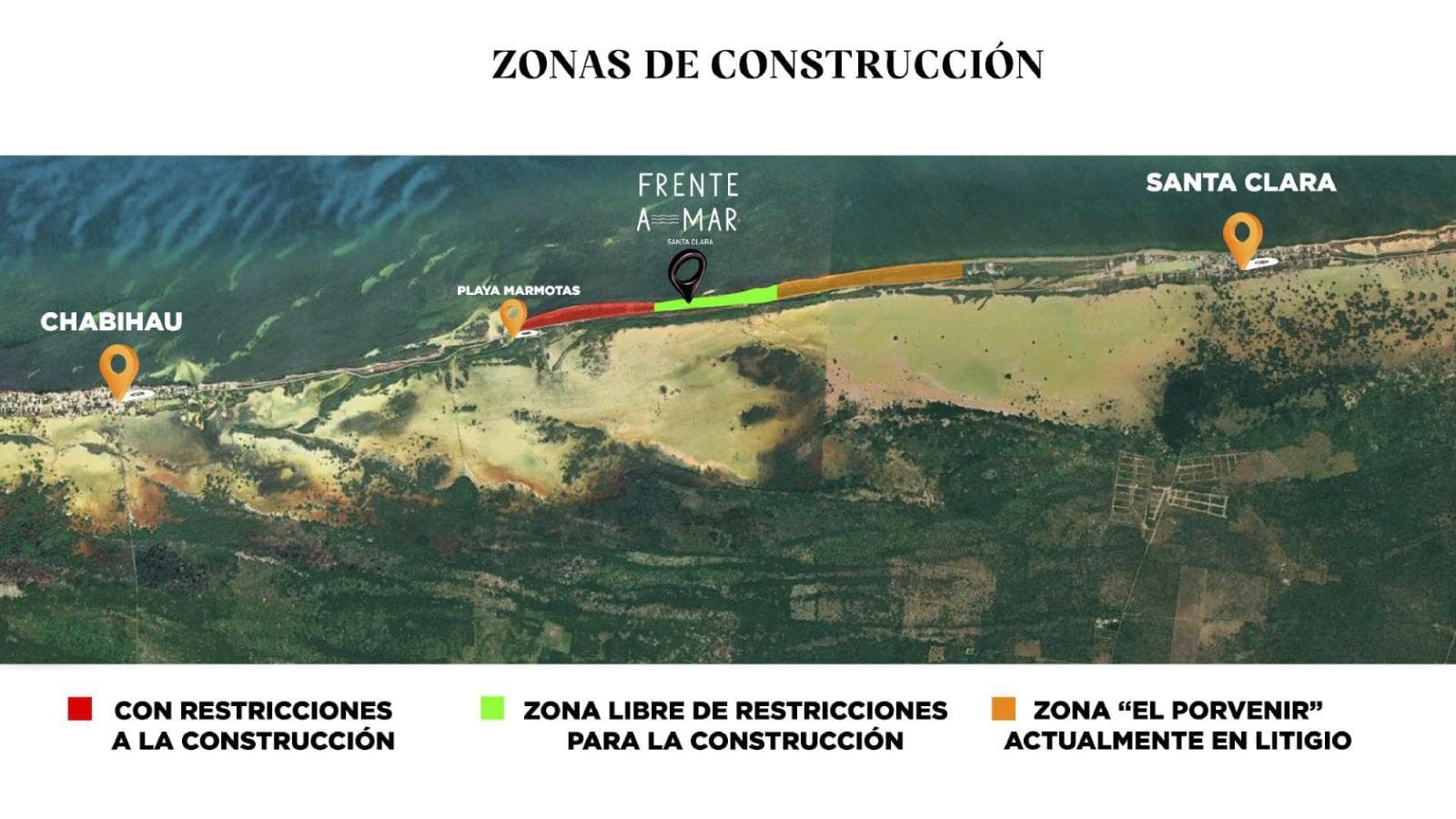 Land for Sale in Santa Clara Beach, Yucatán—Oceanfront