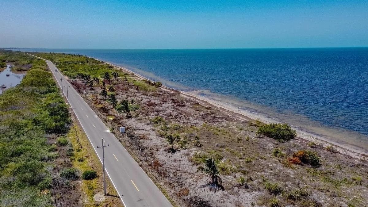 Land for Sale in Santa Clara Beach, Yucatán—Oceanfront