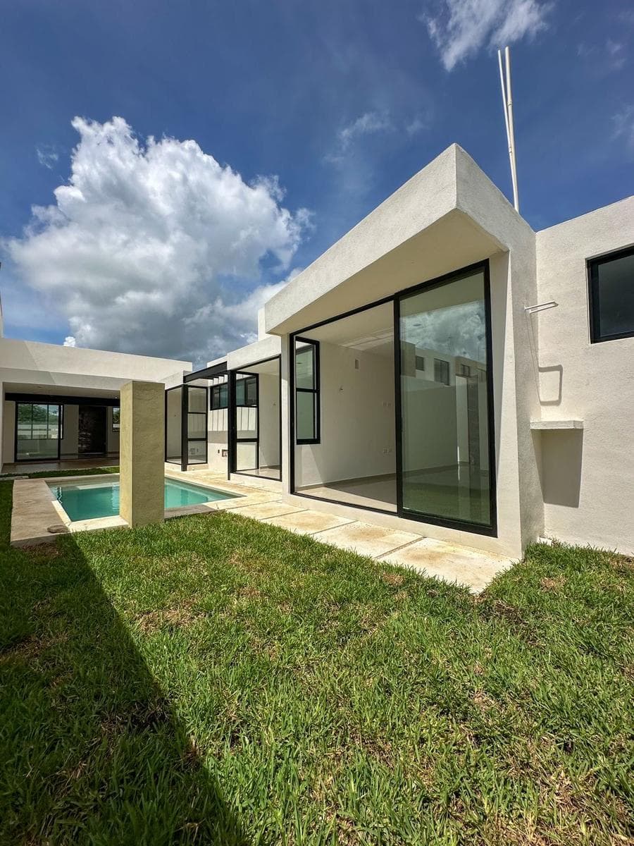 House for Sale in Conkal, Yucatán—One-Story Home in a Gated Community