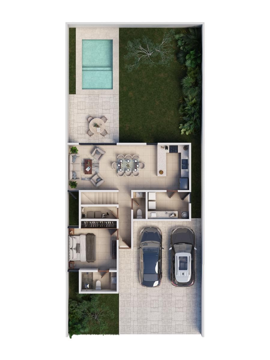 House for sale in San Diego Cutz, Conkal, Mérida, Yucatán