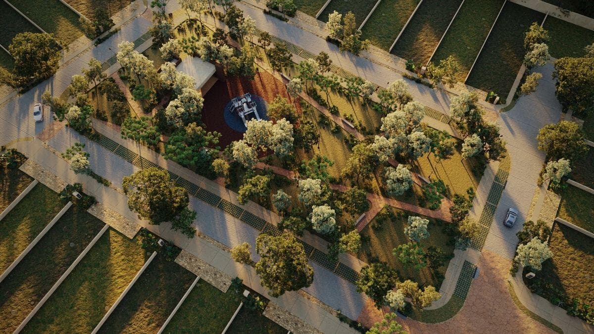 Residential development with amenities and a clubhouse in Gran Santa Fe, Mérida