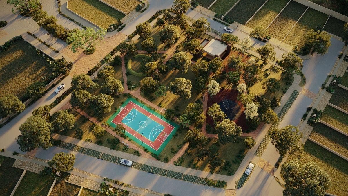 Residential development with amenities and a clubhouse in Gran Santa Fe, Mérida
