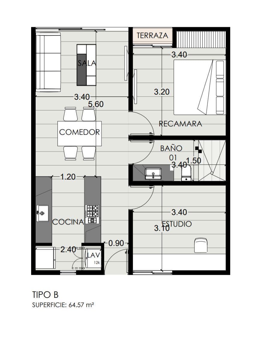 Preventa Departamentos Temozón Norte