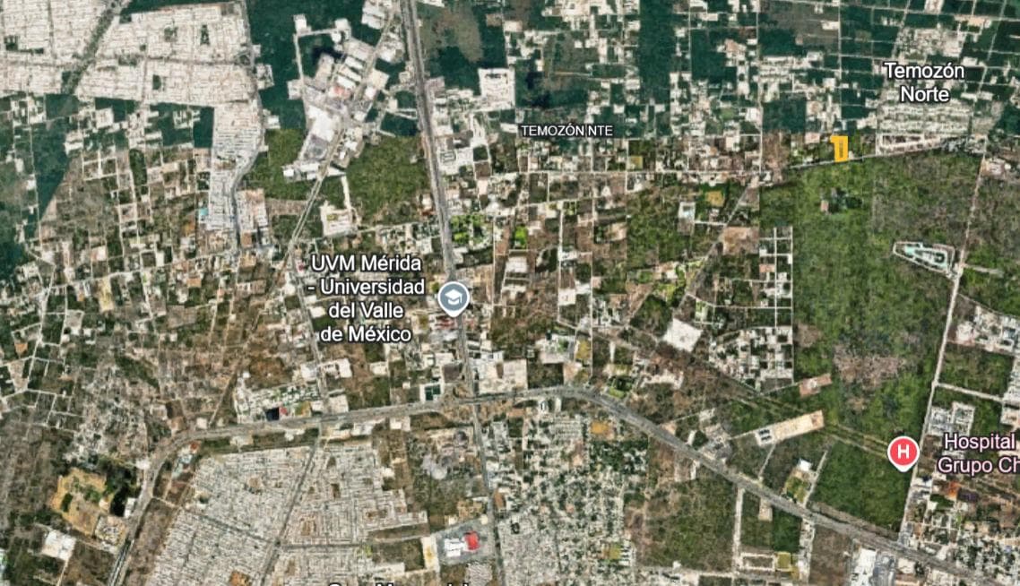 Land for sale in Mérida on Av. Temozón