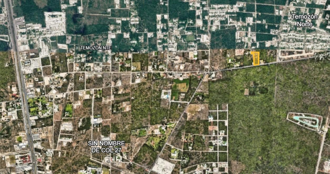 Land for sale in Mérida on Av. Temozón