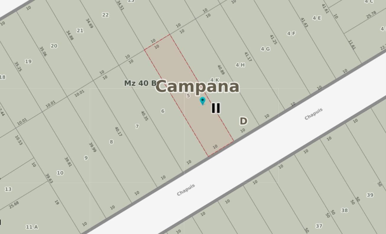 325 m2 Lot for Sale. Las Campanas Neighborhood. Campana