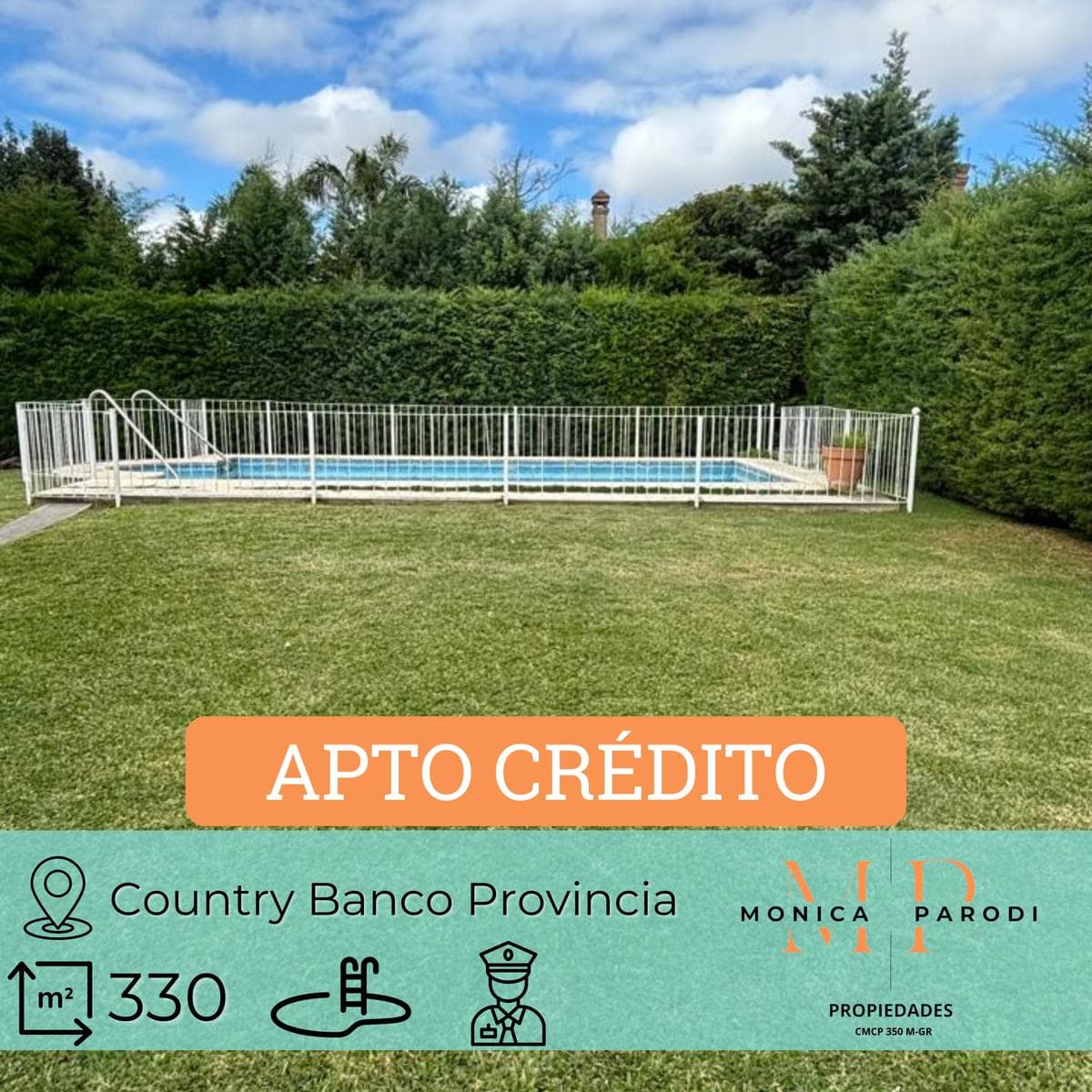 Lot for Sale in Country Banco Provincia