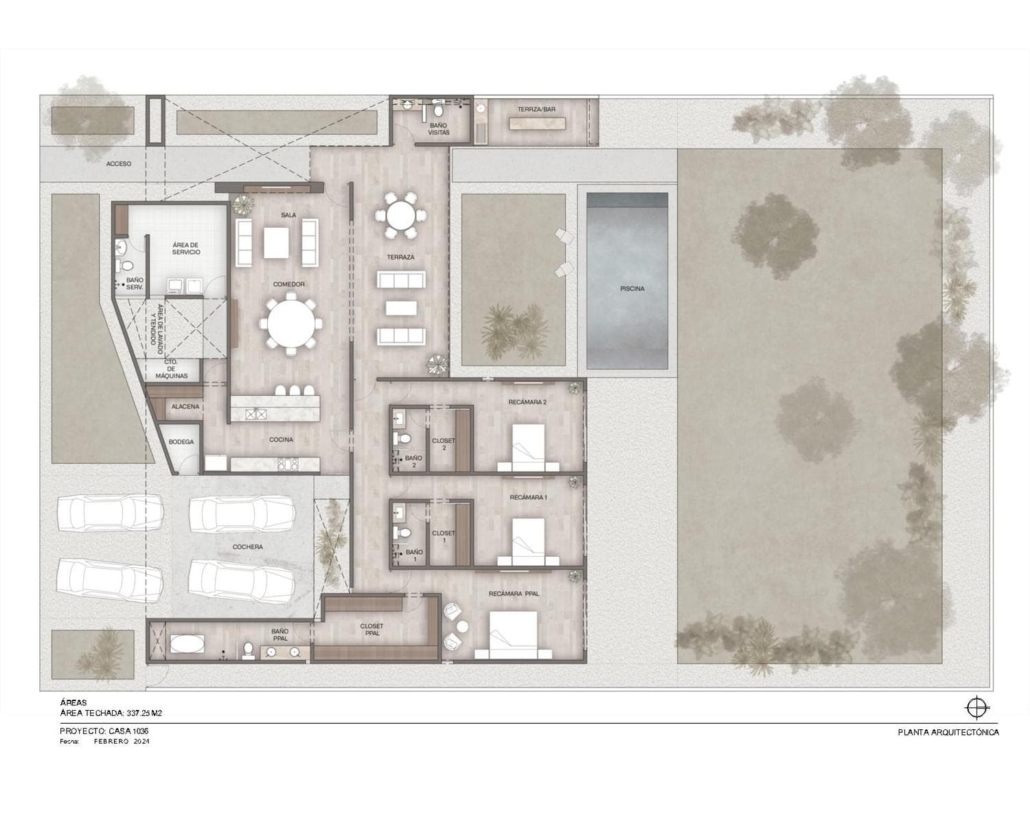 Single-story house for sale in Mérida, Dzidzil-ha Residential Community