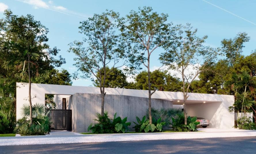 Single-story house for sale in Mérida, Dzidzil-ha Residential Community
