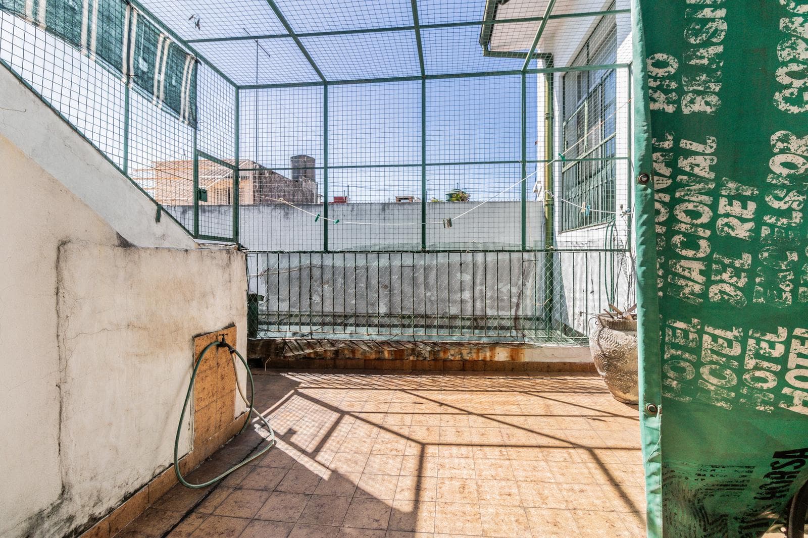 House with an apartment, plus a large storage room and parking spaces on its own lot. Excellent neighborhood!!