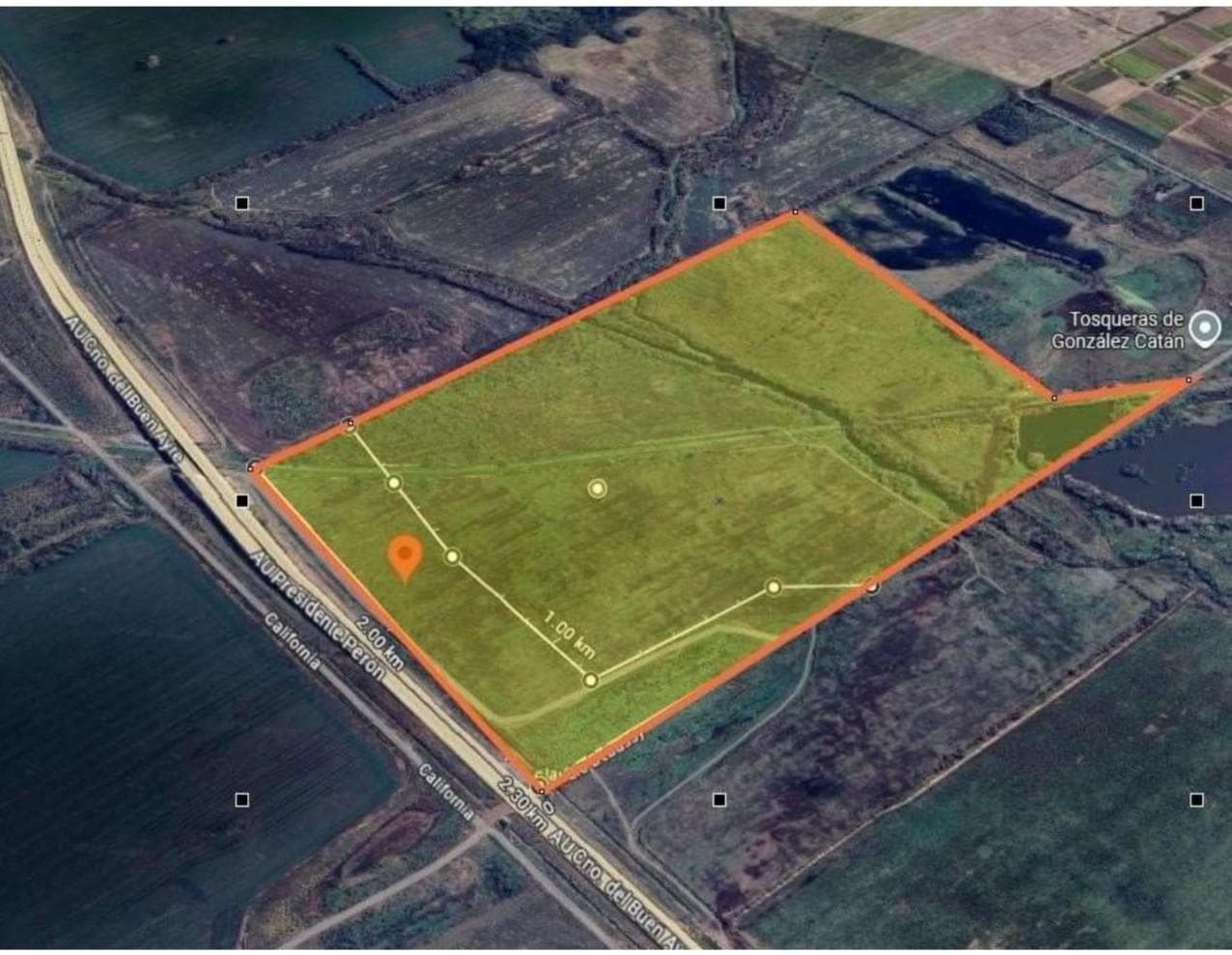 Land for Sale Along the Buen Ayre Highway in La Matanza