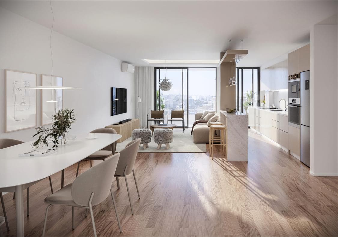 Two-bedroom apartment with a balcony for sale in Pocitos