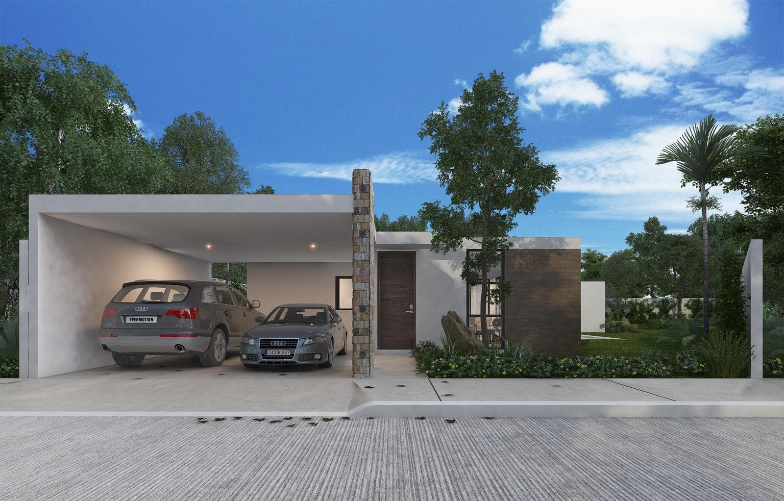 Single-story house for sale in a condominium with amenities in the most sought-after area of Mérida