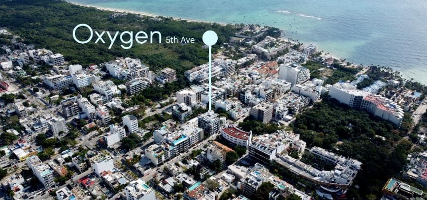 OXYGEN - 1-Bedroom Apartment - Furnished with Rooftop, 5 Minutes from the Beach - Playa del Carmen