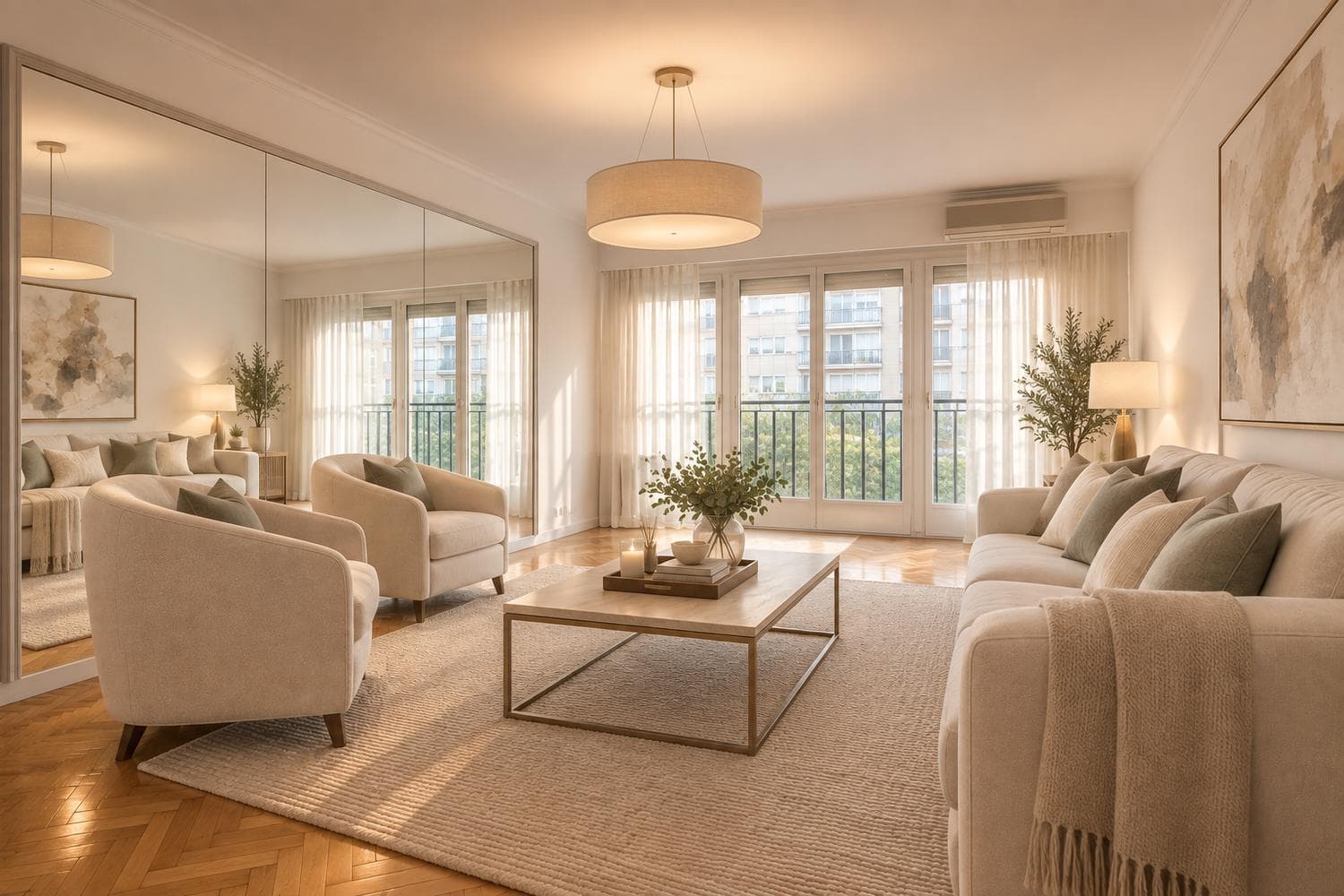 5-room apartment for sale in Belgrano with a garage and storage room