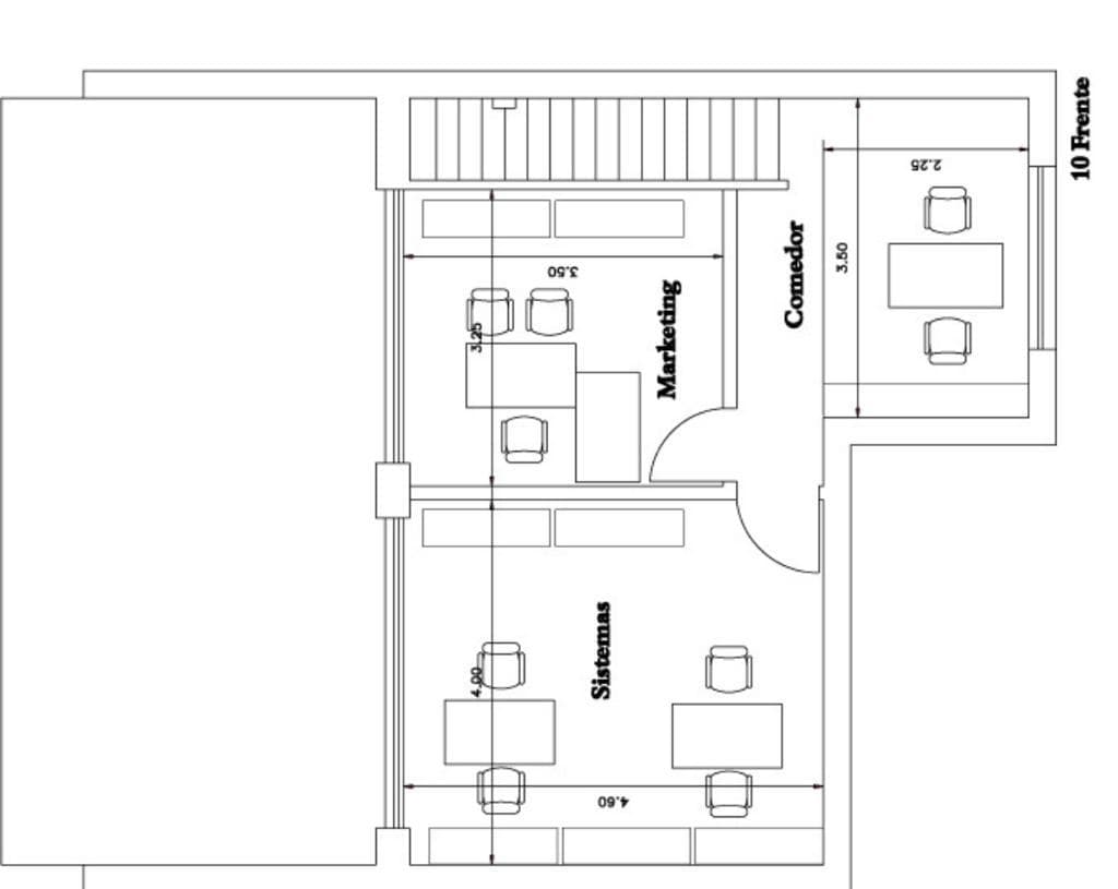 Two-story office for sale on 9 de Julio Avenue with a sweeping panoramic view