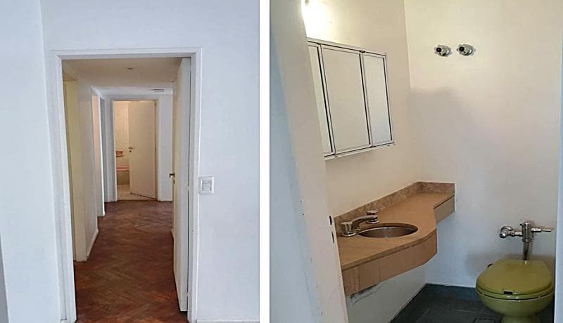 4-Bedroom Apartment for Sale with Balcony and Outbuilding in Barrio Norte