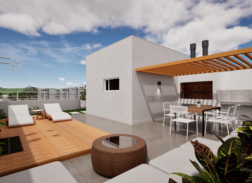 3-room apartment in Saavedra with a balcony and terrace - For Sale