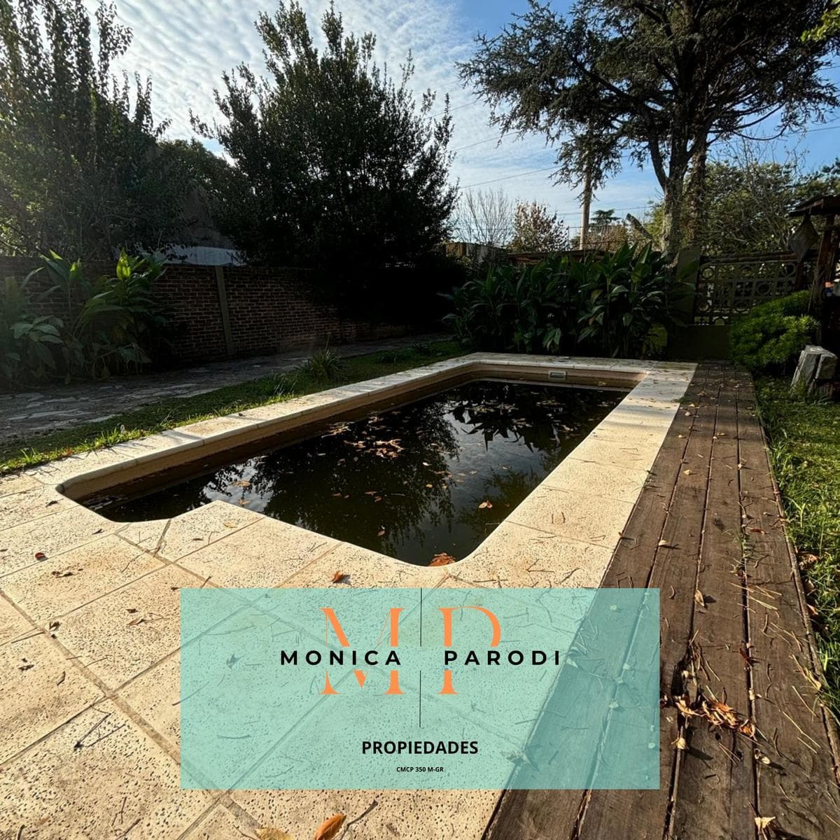 Lot for Sale with a Pool in Ituzaingó Norte