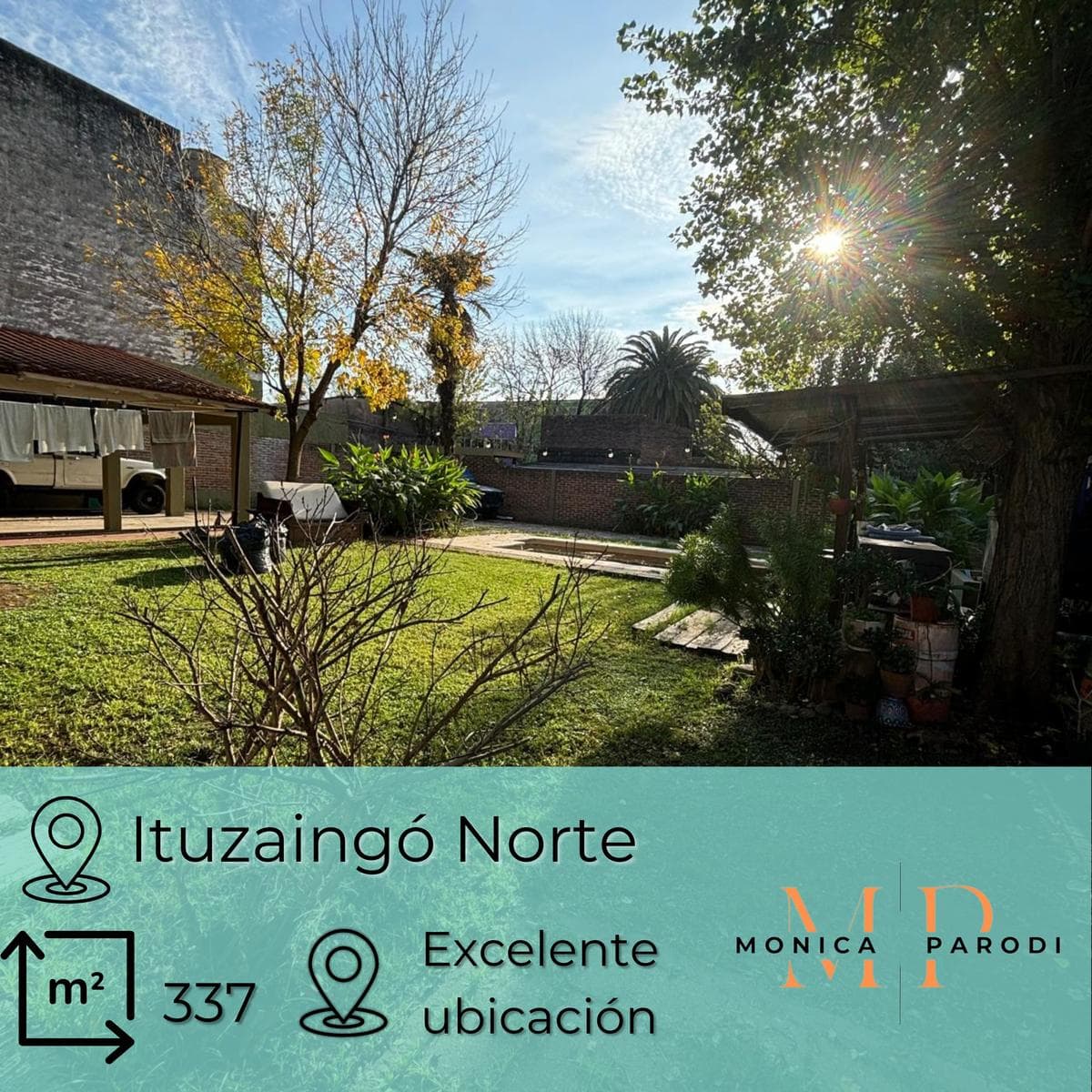 Lot for Sale with a Pool in Ituzaingó Norte