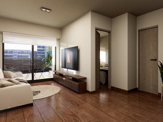 One-bedroom apartment with a balcony