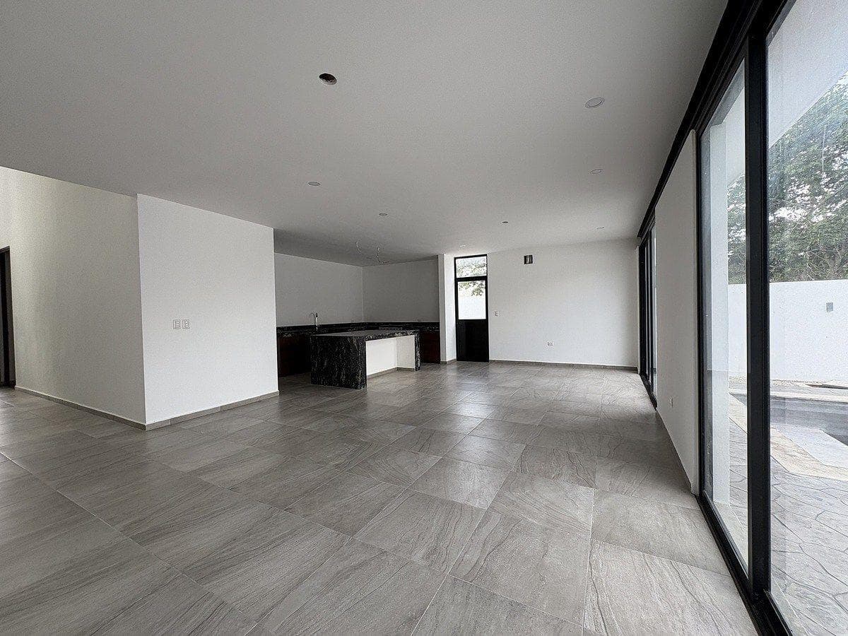 House North of Mérida, in Conkal, on a private street with amenities
