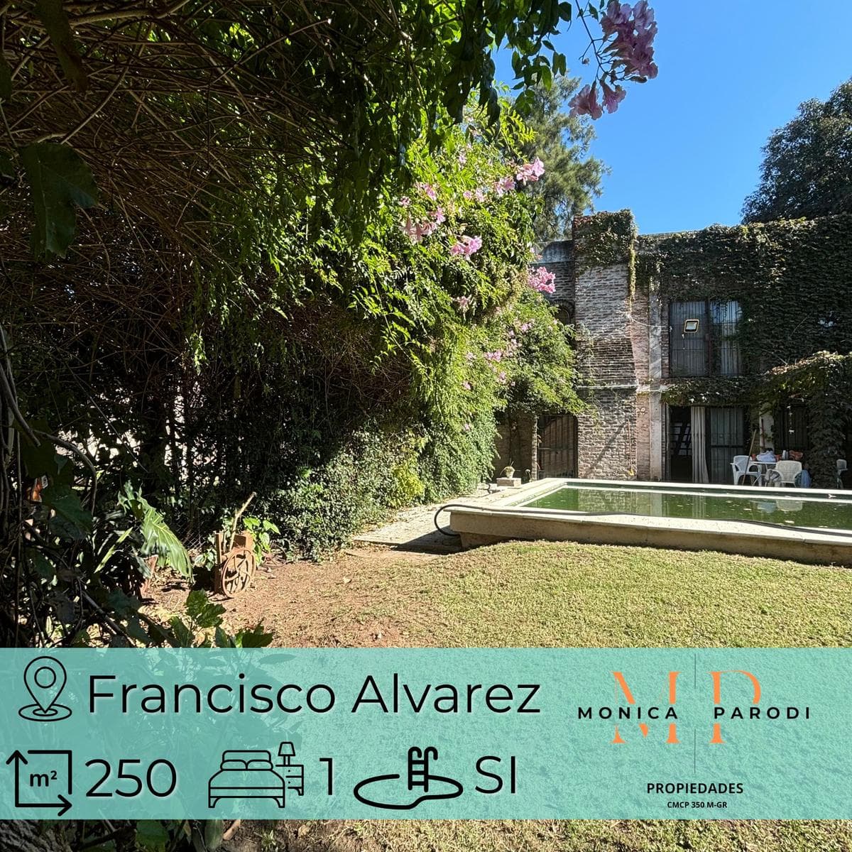 House with a pool for sale in Francisco Álvarez
