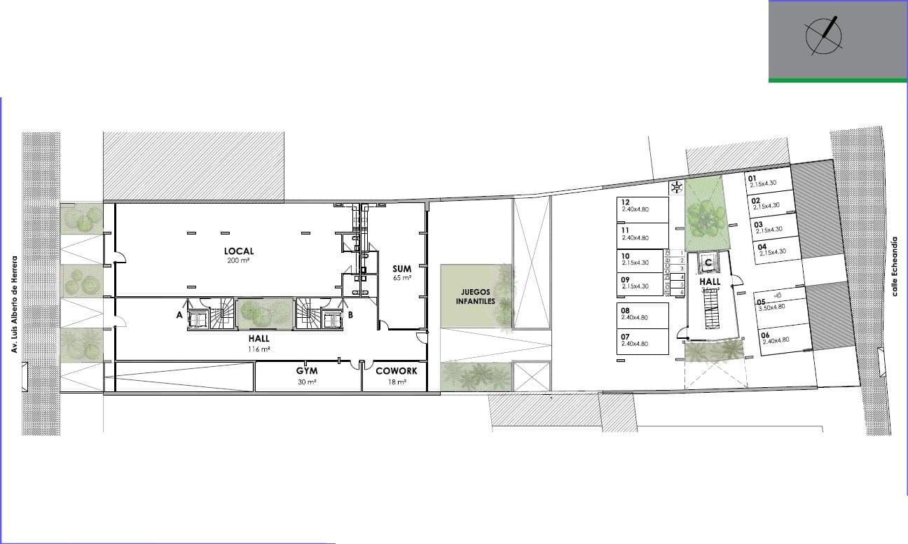 Two-Bedroom Apartment for Sale in La Blanqueada - 101C