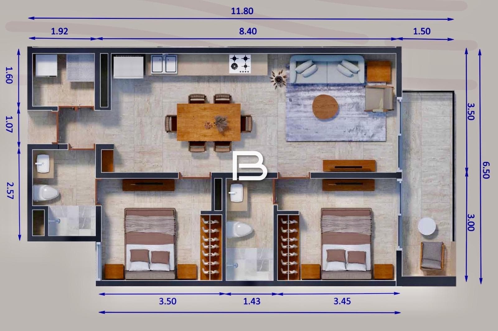 Dalia Apartment for Sale in the Hana Ni Development