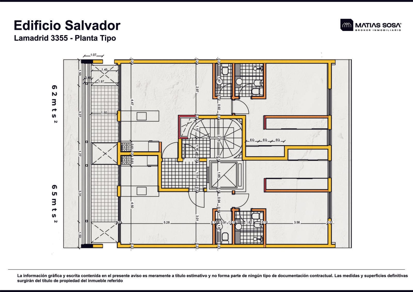 For Sale - Ground-floor 2-room apartment facing the street with a balcony - Chauvín Neighborhood