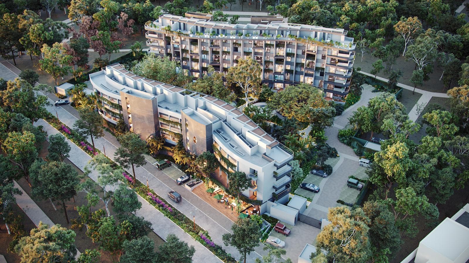 Apartments at Sei Park Cholul